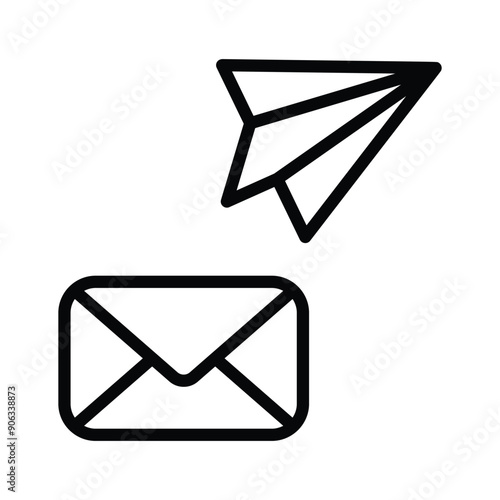 Send messages with ease using the mail icon and make your communication perfect