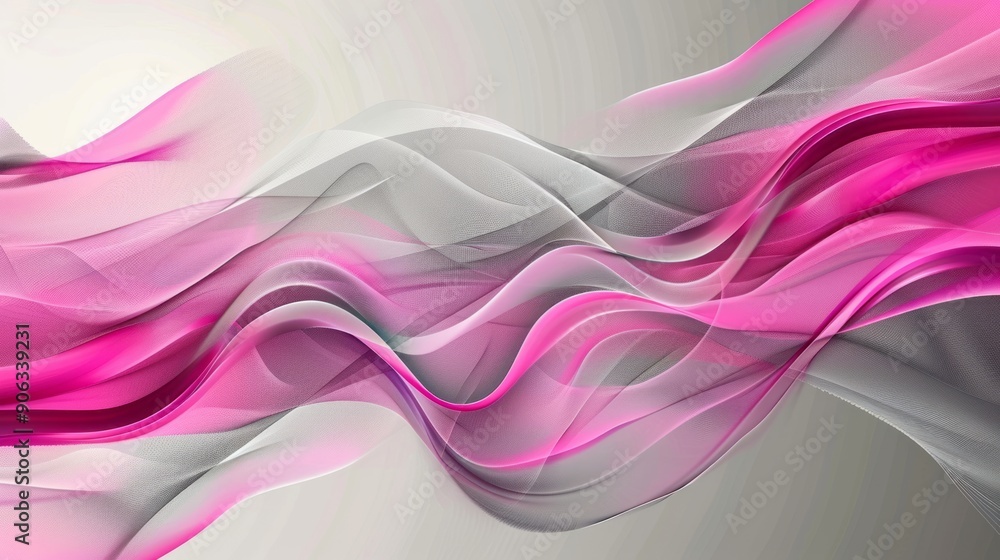 Fototapeta premium Vibrant t20 2024 cricket poster design with pink and grey abstract background, dynamic vector illustration ideal for cricket event promotions and sports-themed advertising