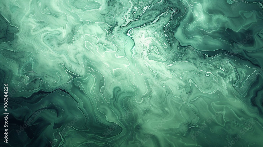 Abstract wavy background in light green color Abstract wavy background in light green color