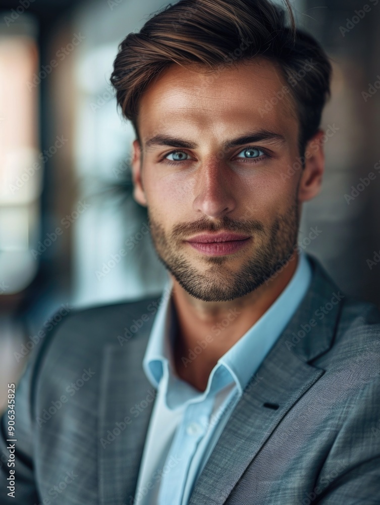 Man in business attire Man in business attire