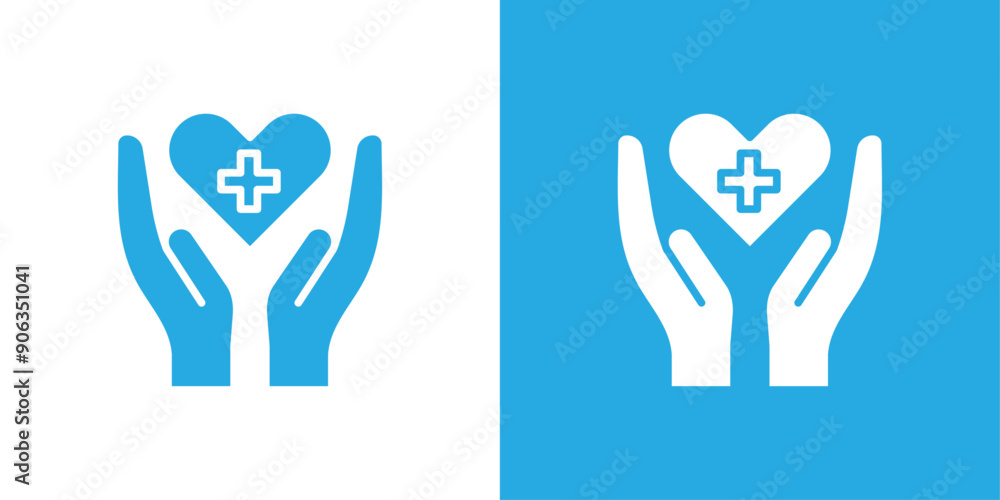 Medical support icon Thin line illustration set Medical support icon Thin line illustration set