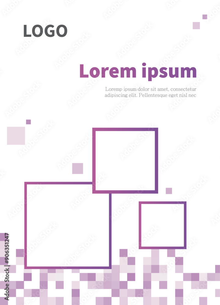 A geometric pattern with squares in purple hues. The abstract layout creates a modern and dynamic feel, suitable for contemporary designs. A geometric pattern with squares in purple hues. The abstract layout creates a modern and dynamic feel, suitable for contemporary designs.