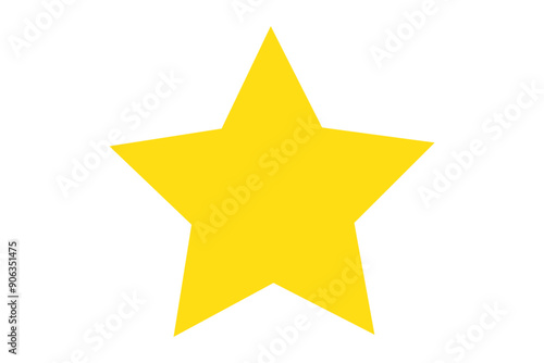 star vector logo. alone star.