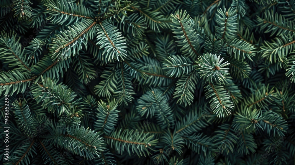 Attractive pine branches backdrop Attractive pine branches backdrop