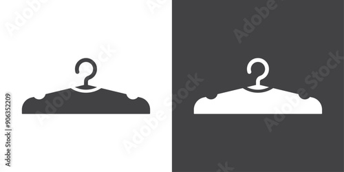 Wardrobe icon Thin line illustration set