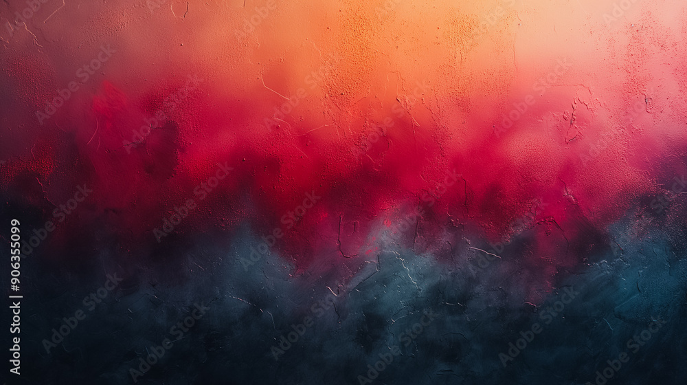 Fiery abstract watercolor explosion in red and blue hues Fiery abstract watercolor explosion in red and blue hues