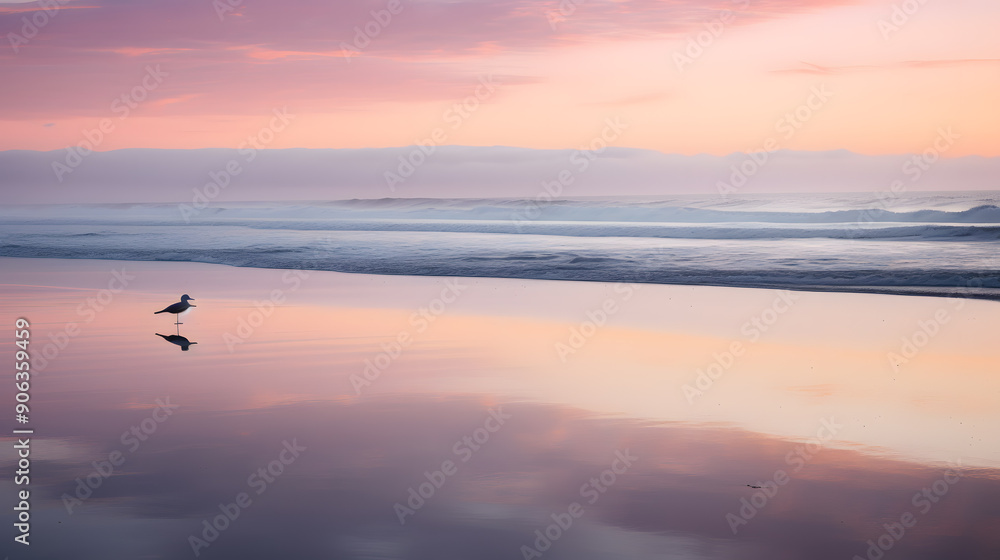 Fototapeta premium Dawn Beach Serenity