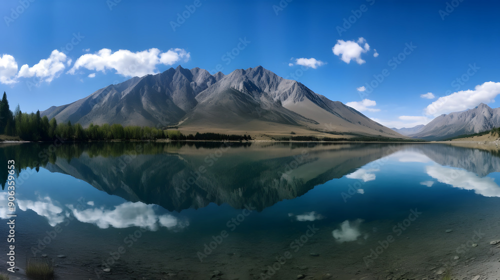 Mountain Sky Reflection Mountain Sky Reflection