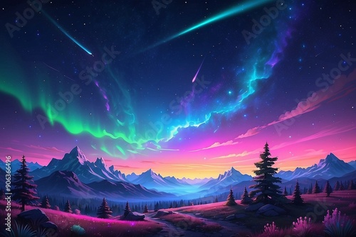 Beautiful Night Nature or Night 