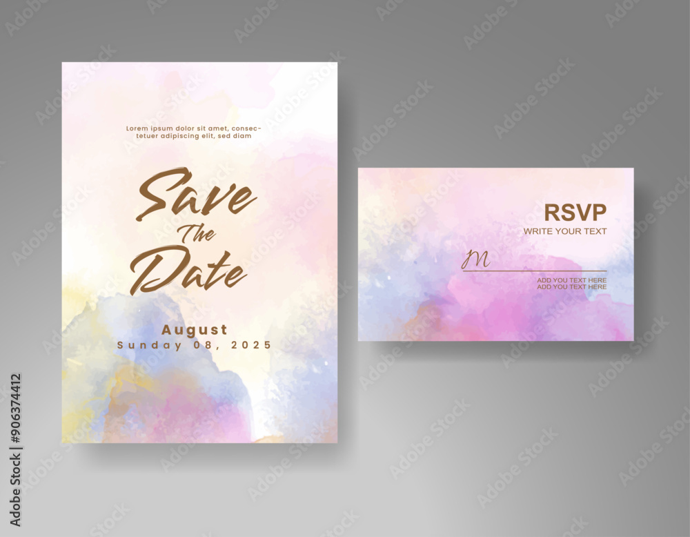 Wedding Abstract Background Invitation Art Template Wedding Abstract Background Invitation Art Template
