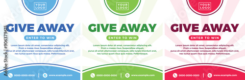 Surprise gift social media design
