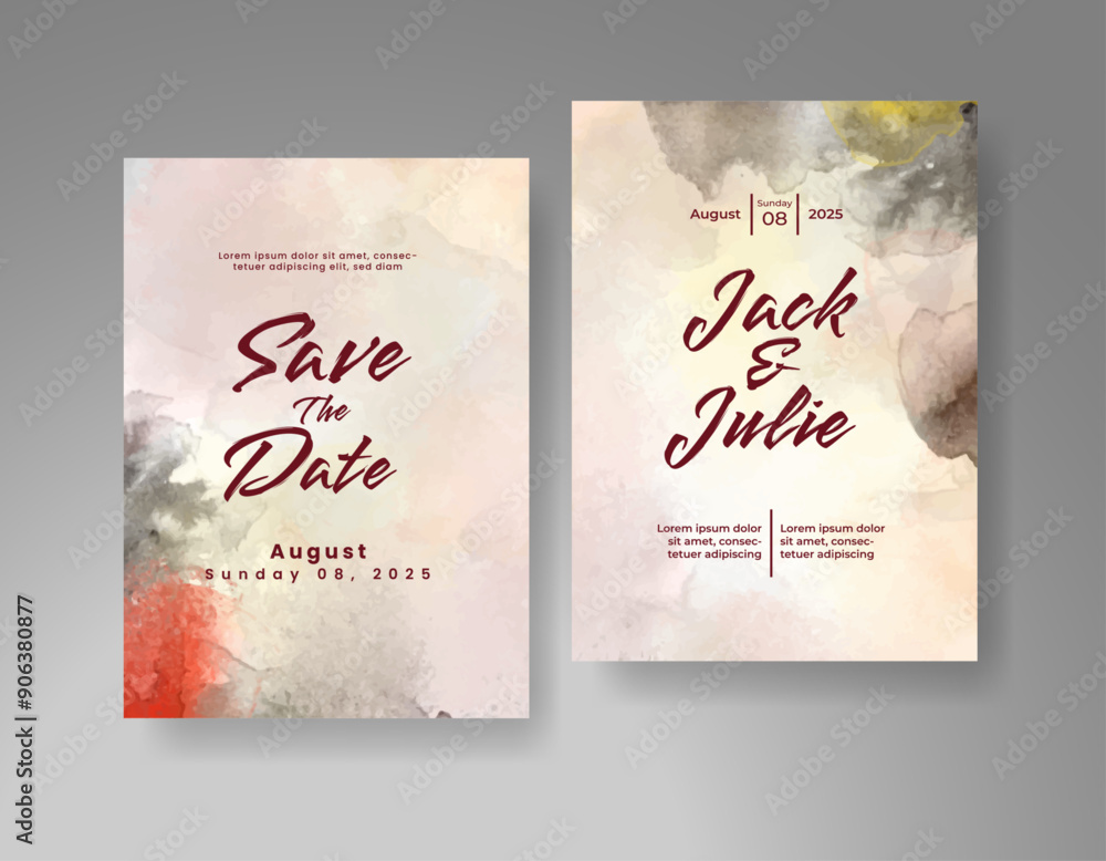 Wedding Abstract Background Invitation Art Template Wedding Abstract Background Invitation Art Template