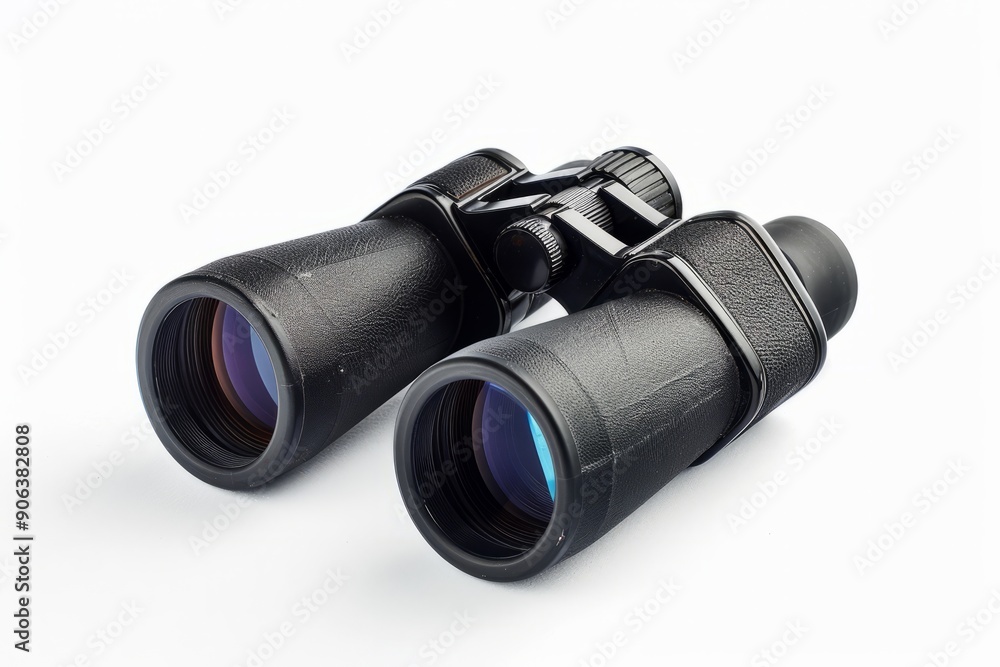 Pair of Binoculars isolated on White Background Pair of Binoculars isolated on White Background