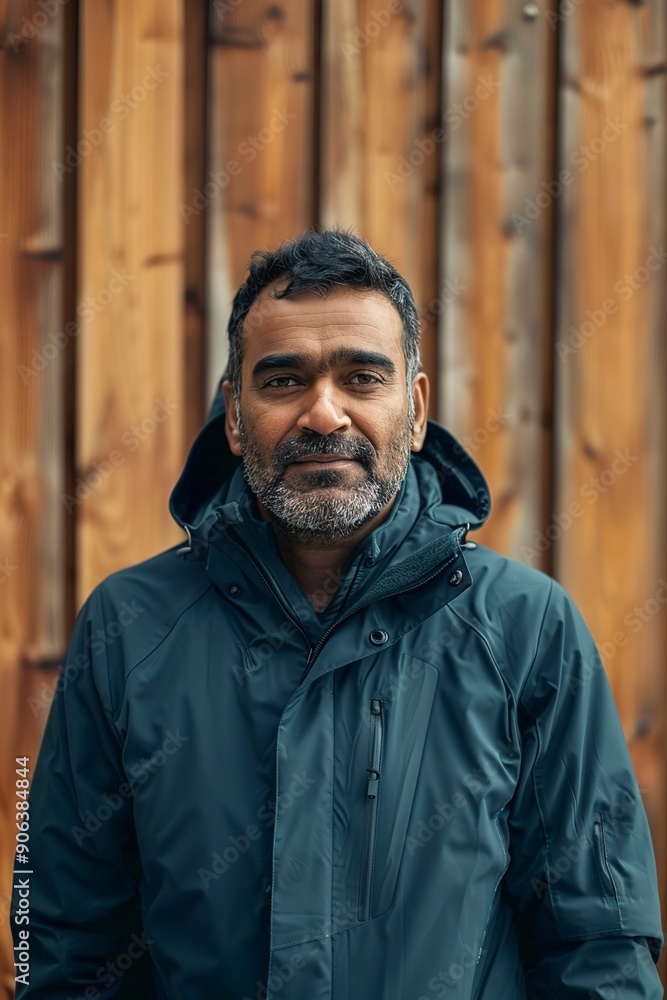 A Portrait of a satisfied indian man A Portrait of a satisfied indian man