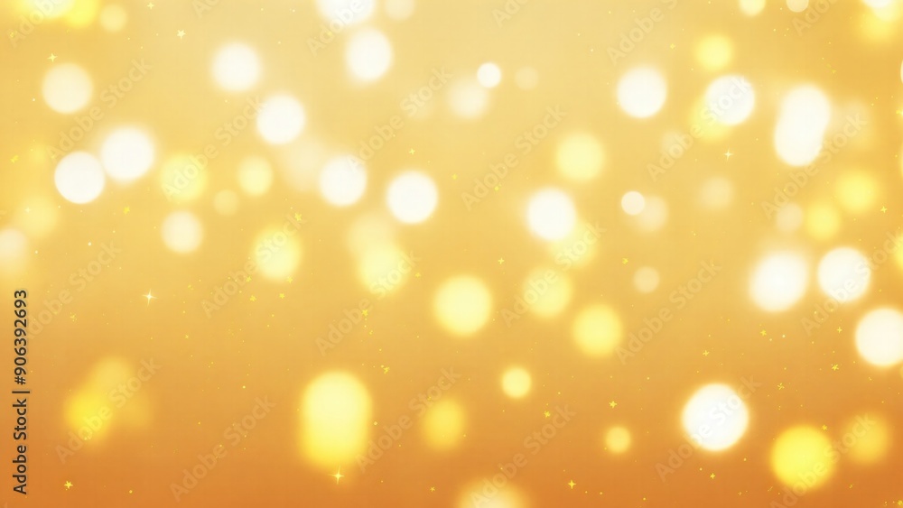 New Yellow Bokeh Glowing glitter lights Wallpaper Background New Yellow Bokeh Glowing glitter lights Wallpaper Background