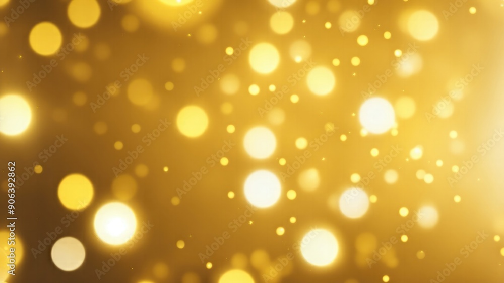 New Yellow Bokeh Glowing glitter lights Wallpaper Background New Yellow Bokeh Glowing glitter lights Wallpaper Background