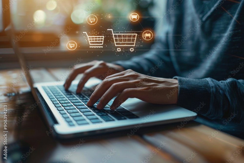 Online Shopping Concept