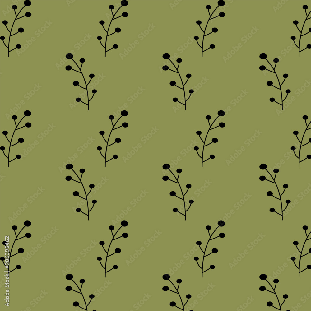 Hand drawing decorative ornaments elements of nature Hand drawing decorative ornaments elements of nature