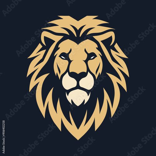 logo lion head vector design logo 