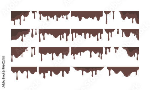 Melted Chocolate Illustration
