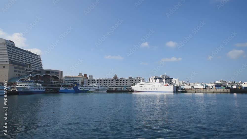 沖縄県 那覇 とまりん 泊ふ頭 港 沖縄県 那覇 とまりん 泊ふ頭 港