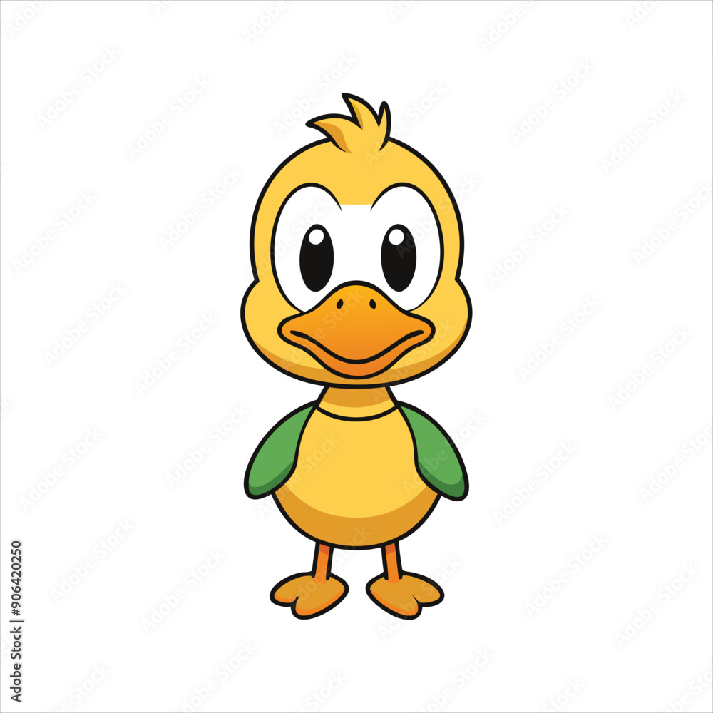 Cute duck art vector Cute duck art vector