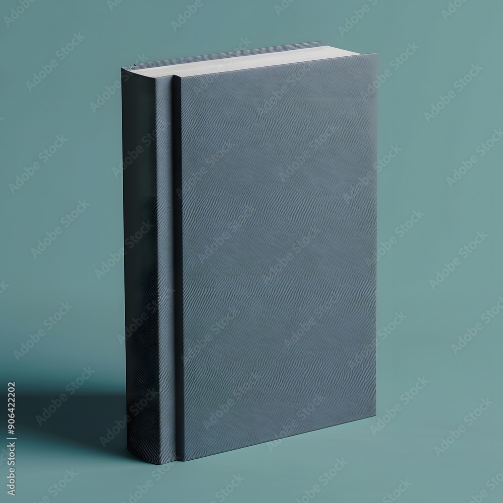 Book Cover Mockup on Blank Background Book Cover Mockup on Blank Background