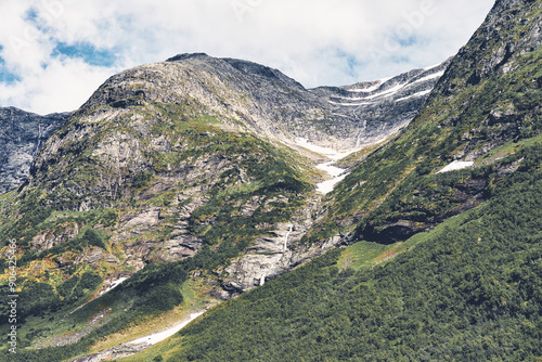 Images from a trip to the Austerdalsbreen Glacier and the Austerdalen Valley a day of July 2024, in Western Norway. photo