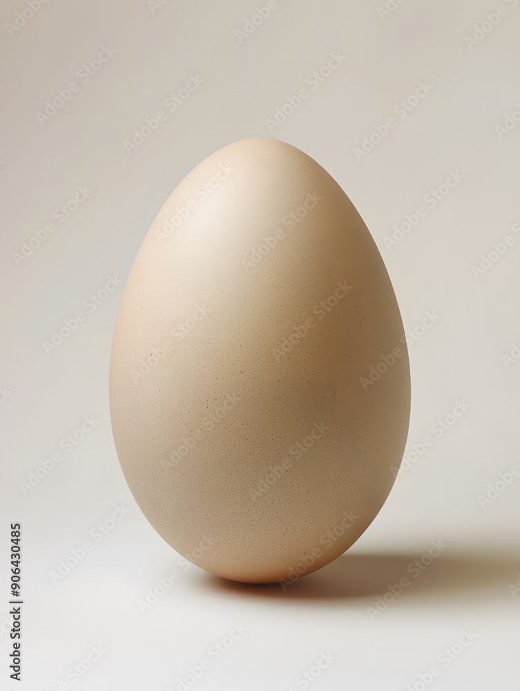 Brown egg isolated on white background Brown egg isolated on white background