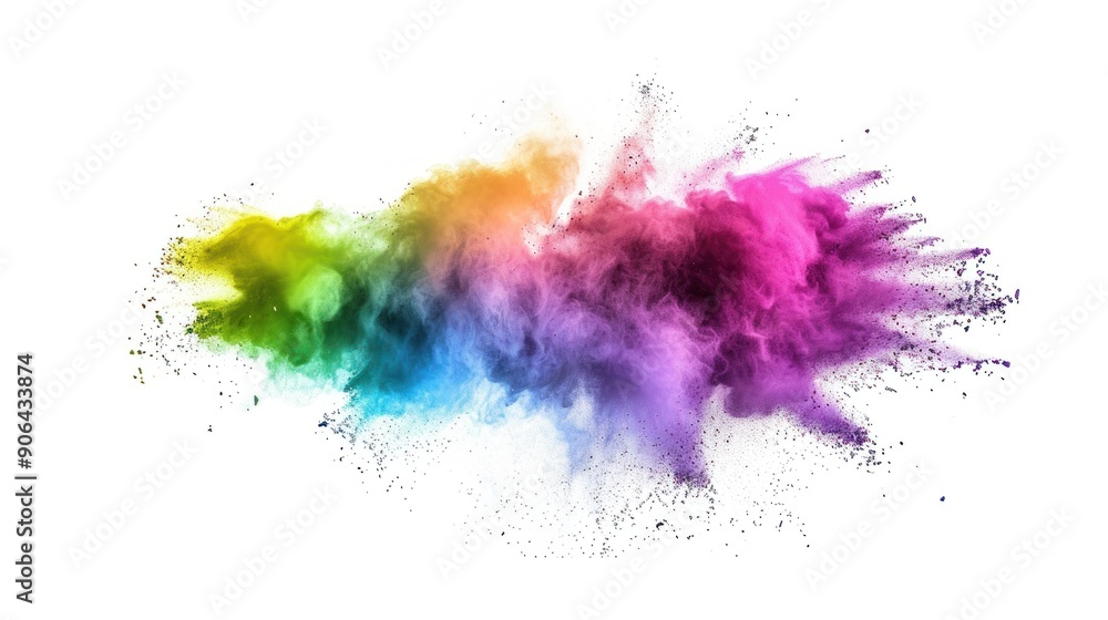 Abstract Colorful Powder Explosion Abstract Colorful Powder Explosion