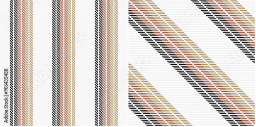 Vector checkered pattern. Tartan, textured seamless twill for flannel shirts, duvet covers, other autumn winter textile mills. Vector Format