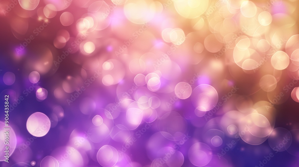 Abstract Blurred Background with Bokeh Effect Abstract Blurred Background with Bokeh Effect