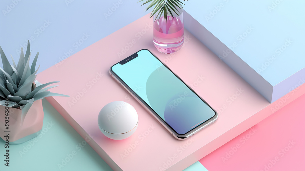 A stylish and minimalist product mockup A stylish and minimalist product mockup