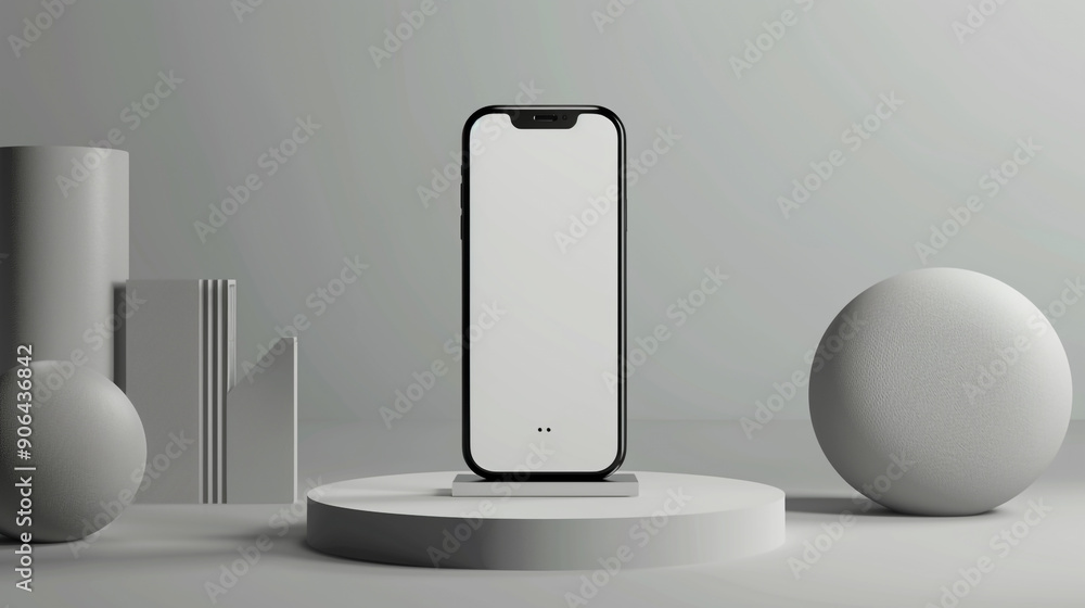A stylish and minimalist product mockup A stylish and minimalist product mockup