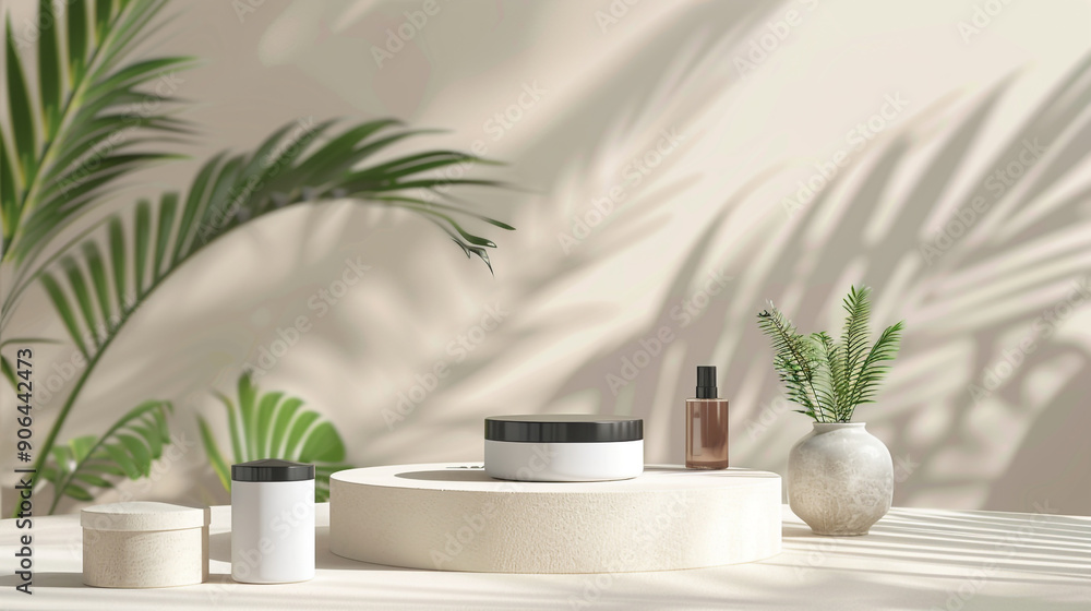 A stylish and minimalist product mockup A stylish and minimalist product mockup