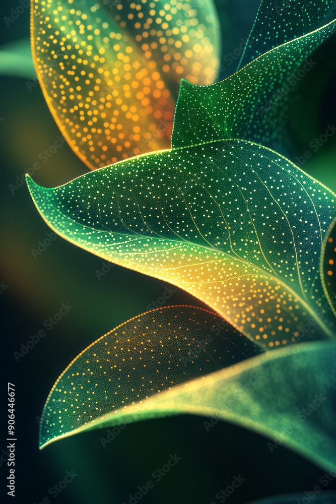 Elegant wavy lines with gradients smoothly changing from green to yellow, Elegant wavy lines with gradients smoothly changing from green to yellow,