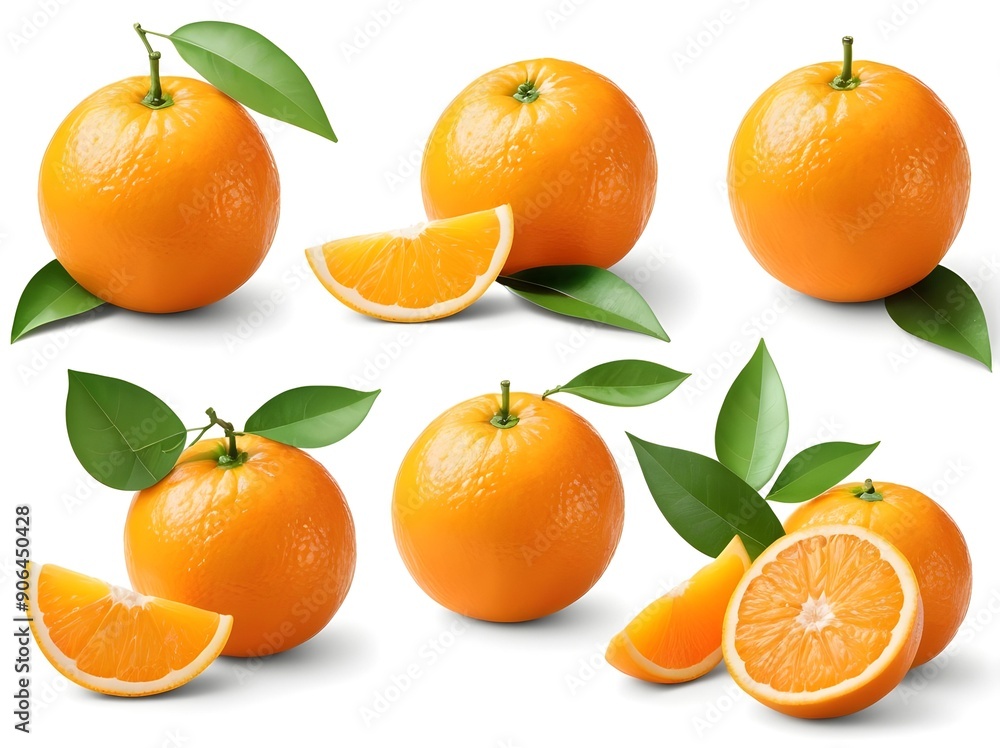 set of oranges set of oranges