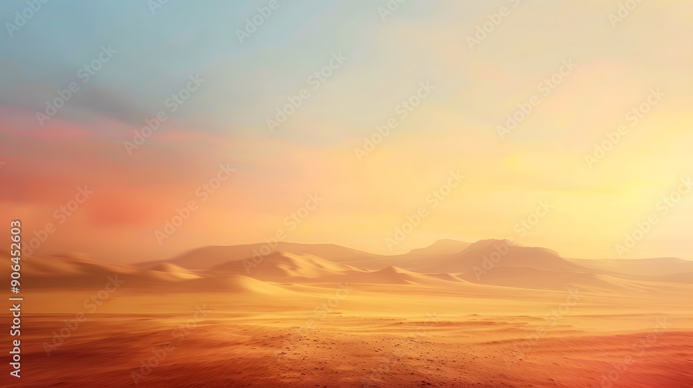 Obraz premium blurred desert background