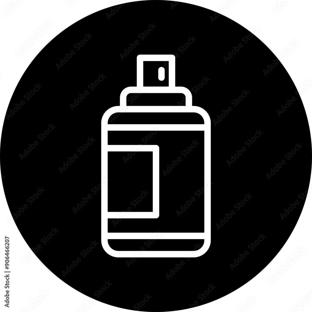 Spray Paint Vector Line White Circle Black Spray Paint Vector Line White Circle Black