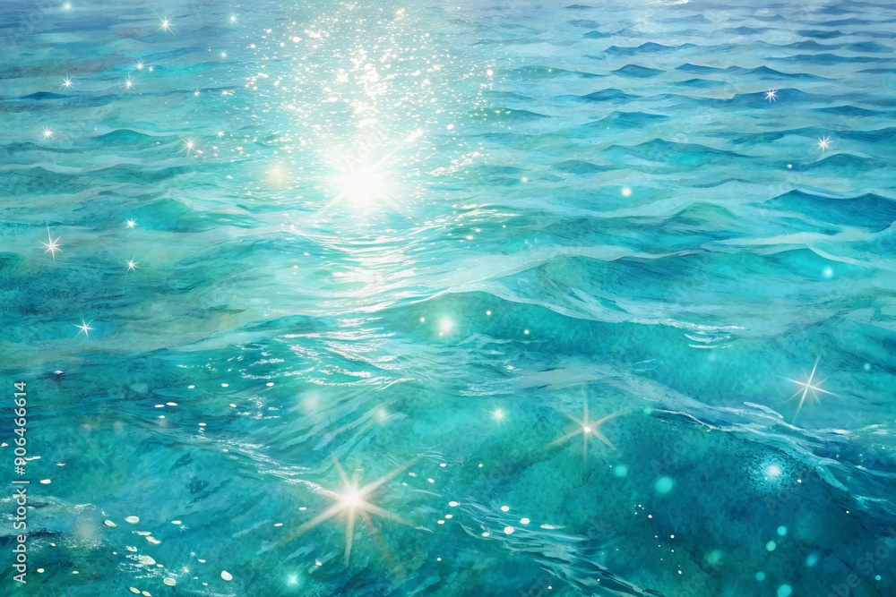 Turquoise water sparkles as sunlight dances across the ocean's surface, capturing the essence of a tropical paradise perfect for romantic getaways and summer escapades. Turquoise water sparkles as sunlight dances across the ocean's surface, capturing the essence of a tropical paradise perfect for romantic getaways and summer escapades.