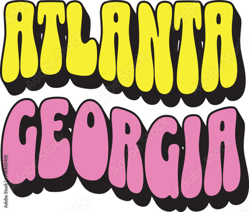 Atlanta Georgia Vector