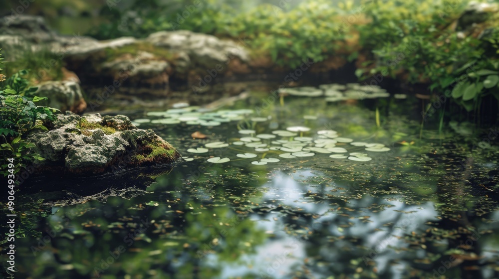 lake in the forest lake in the forest