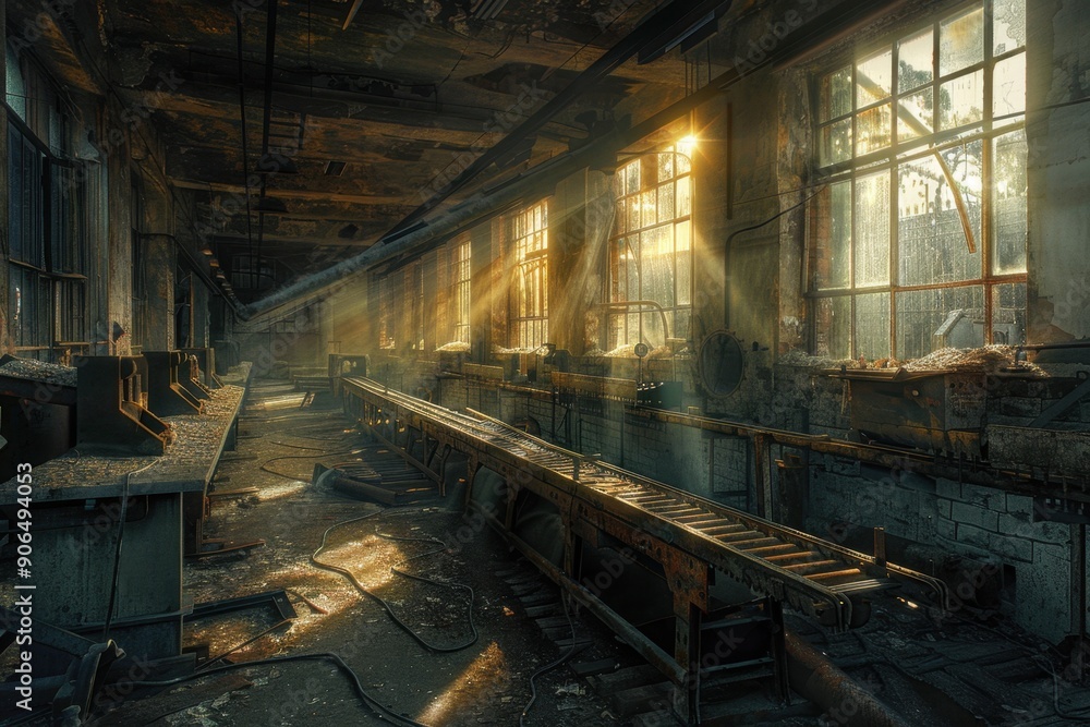 Obraz premium Abandoned Factory