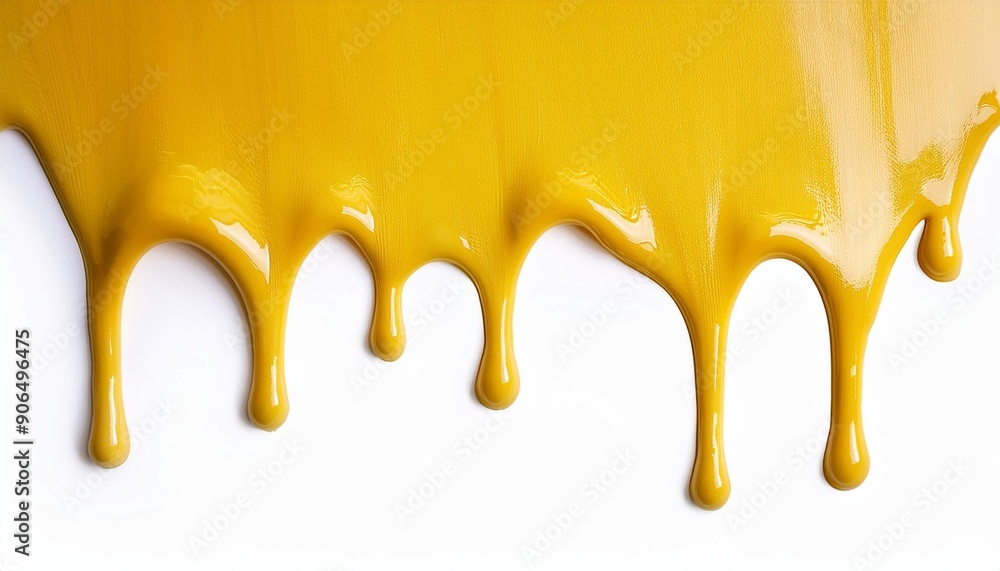 垂れている黄色のペンキ(yellow paint dripping)
垂れている黄色のペンキ(yellow paint dripping)