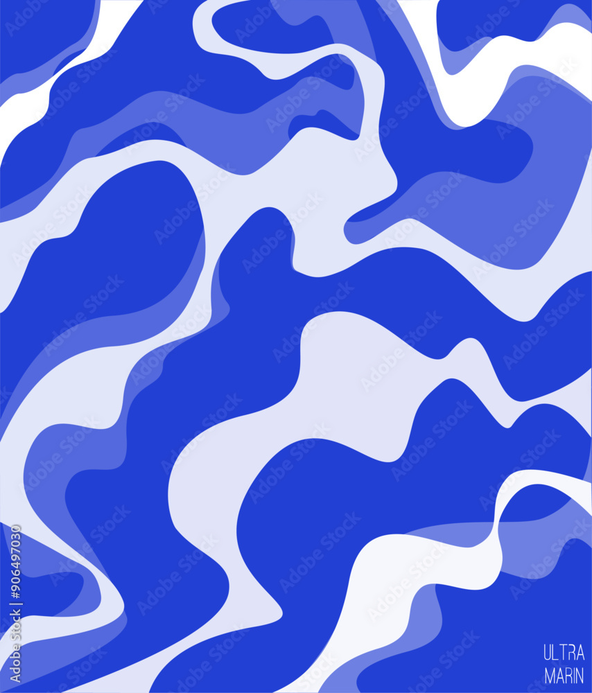 Abstract background design bright blue. Beautiful soft curved shapes. Abstract background design bright blue. Beautiful soft curved shapes.
