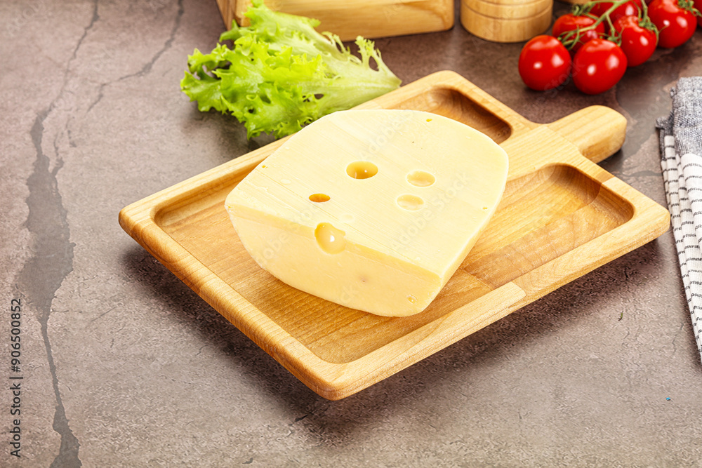 Gourmet Maasdam cheese with hole Gourmet Maasdam cheese with hole