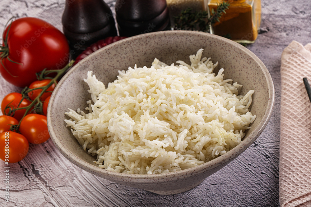 Indian cuisine Steamed basmati rice Indian cuisine Steamed basmati rice