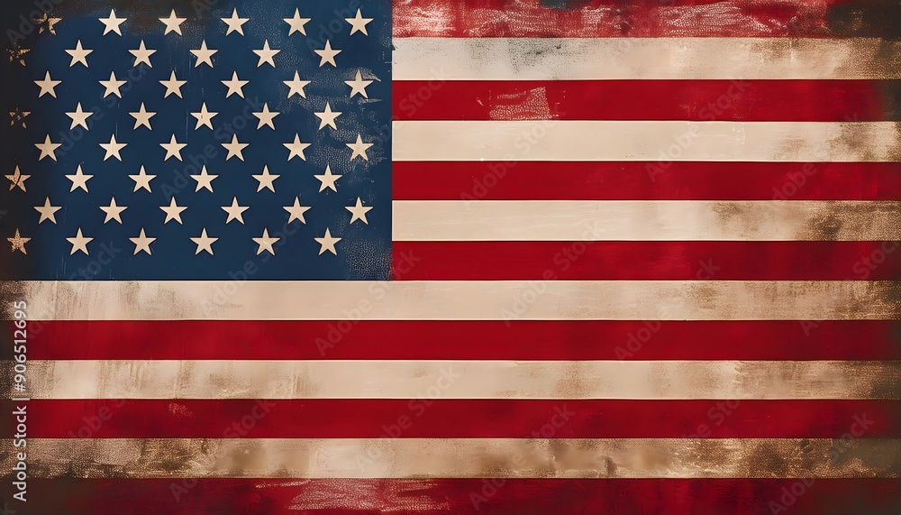 USA grunge flag USA grunge flag