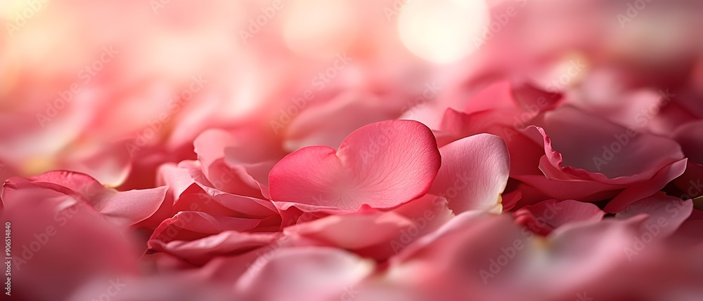 Soft Pink Rose Petals Close Up. Soft Pink Rose Petals Close Up.