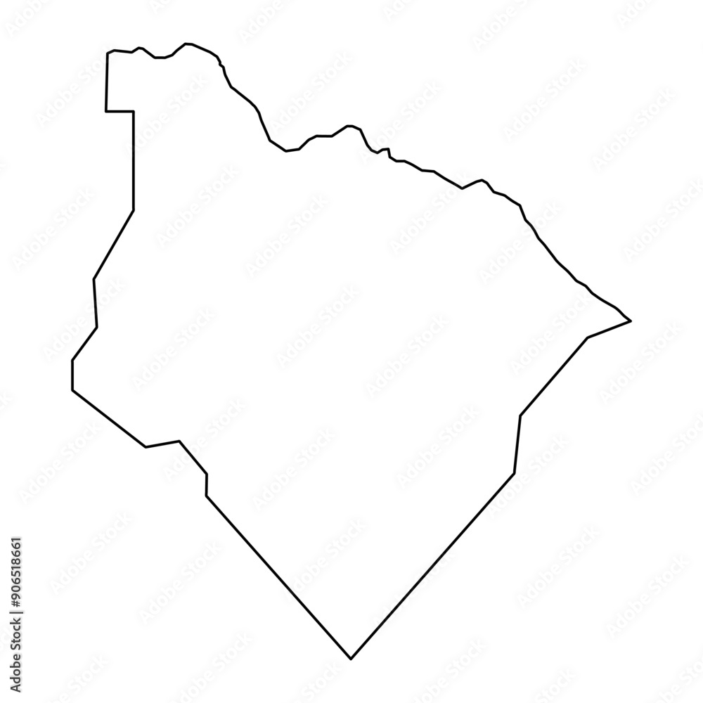 Saint John Capisterre Parish map, Saint Kitts and Nevis. Saint John Capisterre Parish map, Saint Kitts and Nevis.